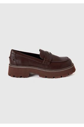 کفش کلاسیک قهوه ای زنانه پاشنه متوسط (5-9 سانتی متر) United Colors of Benetton - کد 929417336