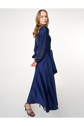 لباس حجاب سرمه ای رگولار Kayra - کد 928548816
