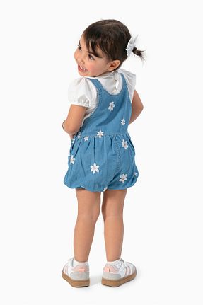ست نوزادی آبی بچه گانه پنبه ای Jikko Baby - کد 929611772