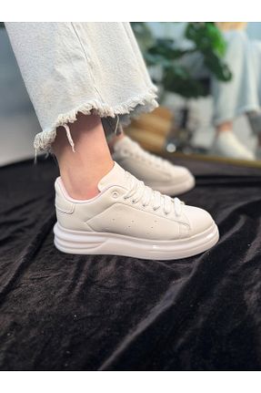 کفش اسنیکر رنگی زنانه بند دار İmerShoes - کد 929589958