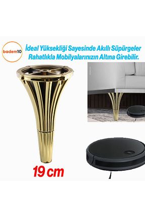 پایه مبل طلائی Badem10 - کد 929418509