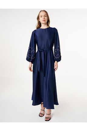 لباس حجاب سرمه ای رگولار Kayra - کد 928548816