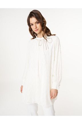 پیراهن حجاب نباتی زنانه رگولار Kayra - کد 928548835