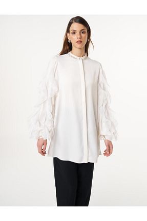 پیراهن حجاب نباتی زنانه رگولار Kayra - کد 928548847