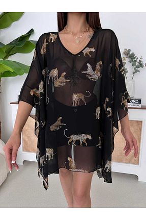 رویه بیکینی مشکی زنانه مخلوط پلی استر PASHPAL - کد 819027288