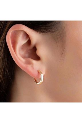 گوشواره طلا زرد زنانه 14 عیار Bayar Gold - کد 929456224