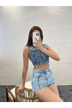 بلوز رنگی زنانه یقه هفت Butik - کد 929474462