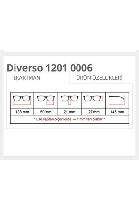 عینک محافظ نور آبی مشکی زنانه 50 Diverso - کد 929459132