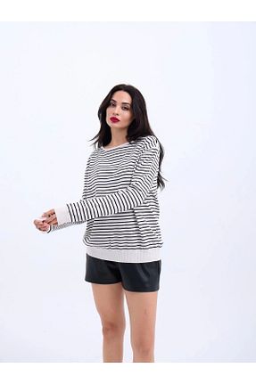 پلیور رنگی زنانه Relaxed Butik - کد 929473284