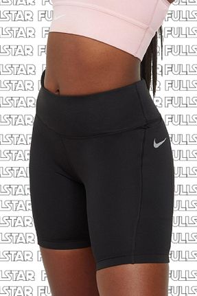 شوارک اسپرت مشکی زنانه فاق بلند Nike - کد 731745449
