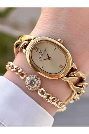 ساعت مچی زرد زنانه 20-25 میلی متر Daniel Klein - کد 929678886