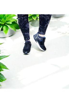 کفش اسنیکر مشکی زنانه بند دار Sonimix - کد 929498491