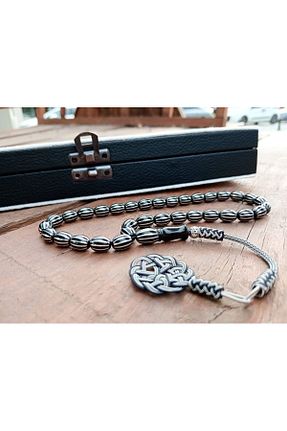 تسبیح مشکی سنگ اولتو KEHRİBARBEBEK - کد 929496760