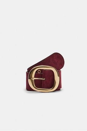 کمربند صورتی زنانه پلی استر Stradivarius - کد 929498543