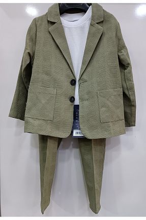 ست بالاتنه و پائین تنه خاکی بچه گانه تریکو Dastini - کد 929632273