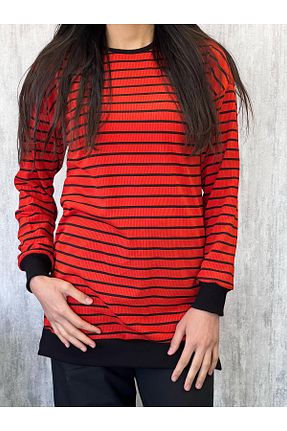 تونیک نارنجی زنانه تریکو ELİF COLLECTİON - کد 929496475