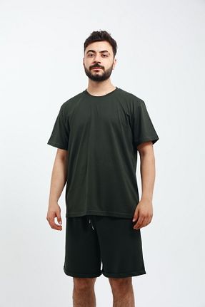 شلوارک و برمودا خاکی مردانه Relaxed OXVİN - کد 929497402