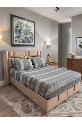 ست ملحفه دونفره مشکی پنبه ای Demya Home - کد 928129268