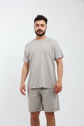 شلوارک و برمودا بژ مردانه Relaxed OXVİN - کد 929497410