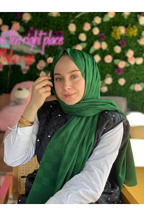 شال سبز زنانه Sima - کد 744754370