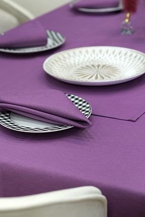 رومیزی بنفش sevilya - کد 847702728
