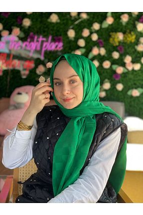 دستمال گردن آبی زنانه مخلوط پلی استر Sima - کد 929502493