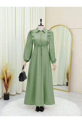لباس حجاب سبز زنانه رگولار Modamorfo - کد 929510929
