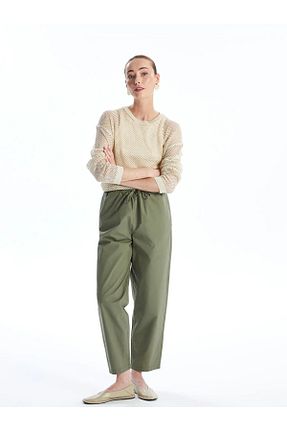 شلوار سبز زنانه بافتنی LC Waikiki - کد 929524576