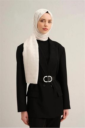 شال بژ زنانه ابریشم Armine - کد 929528503
