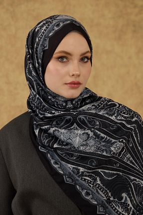شال رنگی زنانه پنبه پلی استر İpekhan - کد 905068509