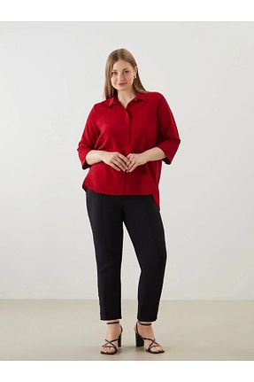 شلوار سبز زنانه کتان LC Waikiki - کد 929525010