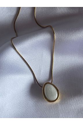 گردنبند استیل ( فولاد ) زنانه استیل ضد زنگ Aka - کد 929527127