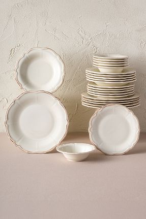 سرویس غذاخوری سفید 6 نفره Emsan - کد 340669676
