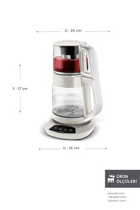 چای ساز زرد Karaca - کد 878995151
