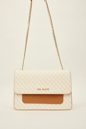 کیف دوشی بژ زنانه Ted Baker - کد 896760887