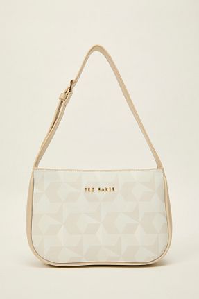 کیف دوشی بژ زنانه Ted Baker - کد 896760874