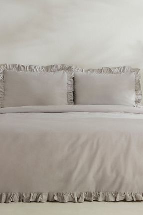 روتختی دونفره طوسی پنبه ای Karaca Home - کد 867354368