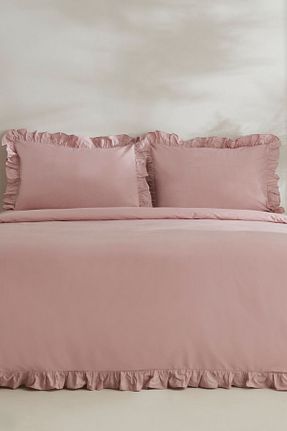 روتختی دونفره صورتی پنبه ای Karaca Home - کد 867354391