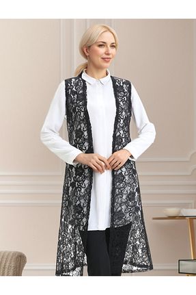 جلیقه حجاب مشکی زنانه رگولار RESPİRO - کد 928032192