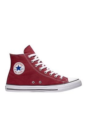 کفش اسنیکر زرشکی زنانه بند دار Converse - کد 1033247