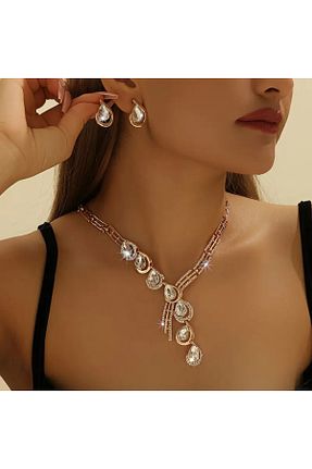 ست جواهر بژ زنانه 1+ byozanyılmaz - کد 928048449