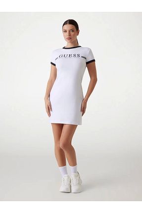 لباس سفید زنانه بافتنی Guess - کد 921696977