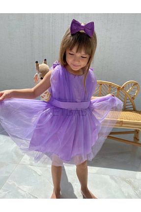 لباس بنفش بچه گانه بافتنی KETBaby - کد 924577910