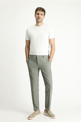 شلوار سبز مردانه پارچه Kiğılı - کد 839212282