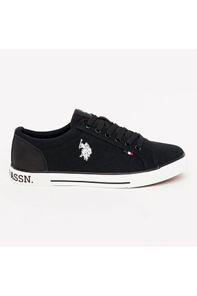 کفش اسنیکر مشکی زنانه بند دار U.S. Polo Assn. - کد 820408077