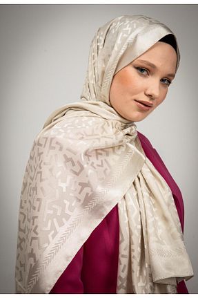 شال بژ زنانه MODA - کد 898601188