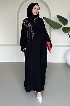 لباس حجاب مشکی زنانه Relaxed Saklı Butik - کد 928072647