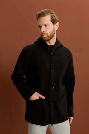 کت مشکی مردانه اورسایز ALEXANDERGARDI - کد 463849561