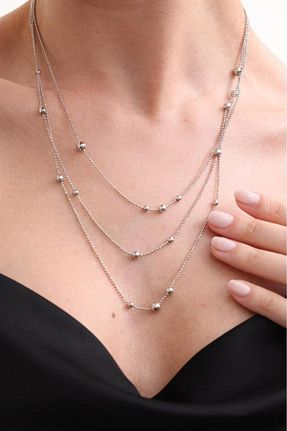 گردنبند نقره زنانه 925 عیار Silvano Jewelry - کد 928089264