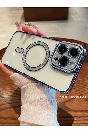 کاور و قاب آبی iPhone 15 Pro Nezih Case - کد 928096700